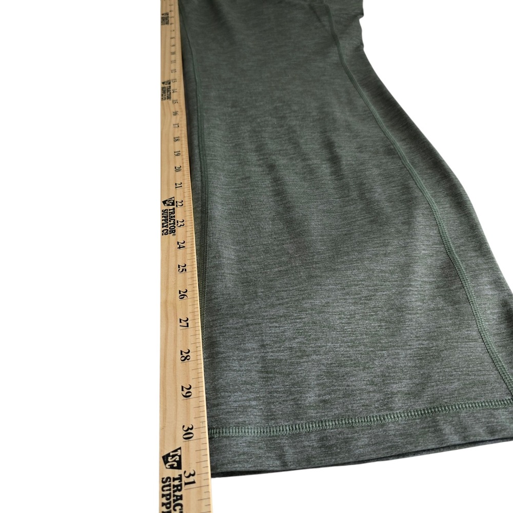 Duluth Trading Co Womens Heathered Olive Green Performance Pants L x 31 Wide Leg - Picture 9 of 10